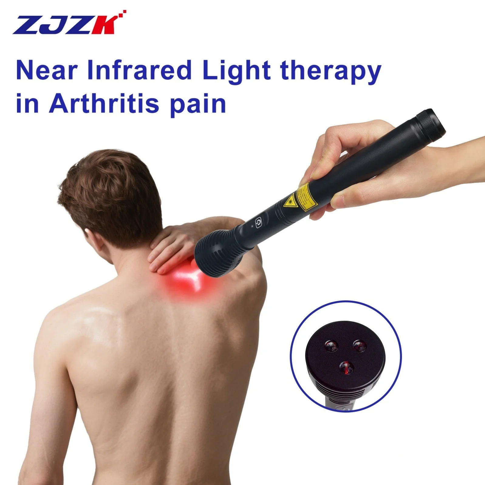 

2026 Laser Acupuncture Pointer LLLT Device Vet Biolight Infrared 808 nm Diode for Painrelief Swelling Reduction and Wound Healin