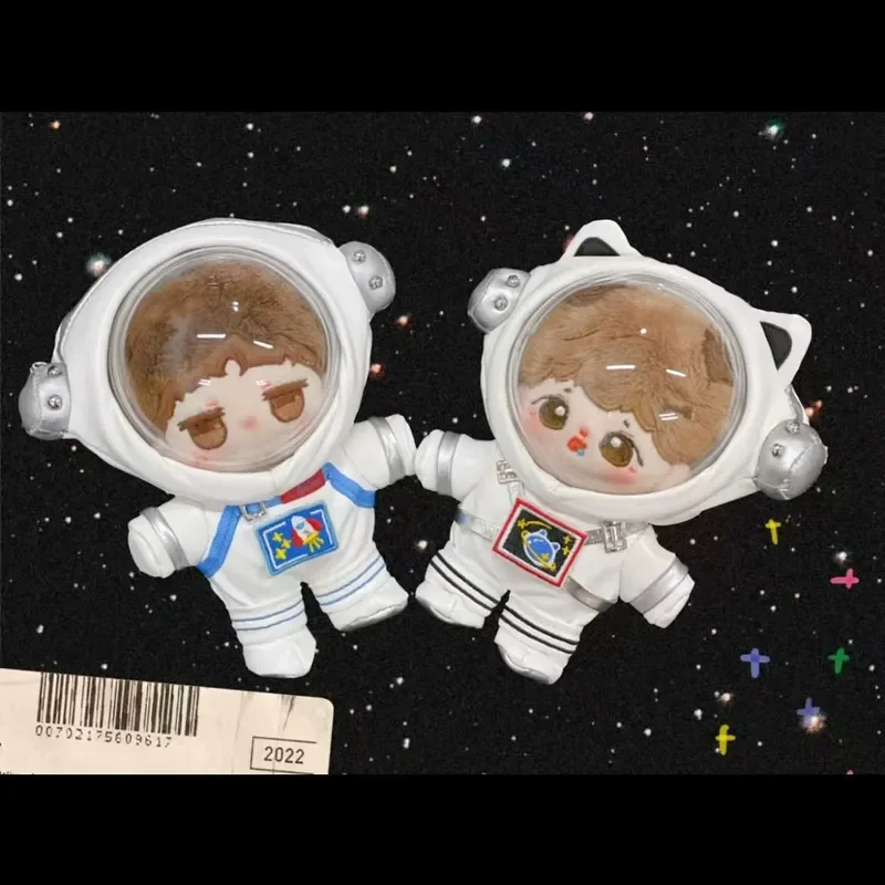 

10cm Doll Clothes Astronaut Outfit Space Suit Jumpsuit Dress Up Clothes Diy Doll Clothes For 10cm Idol Doll Accessories Gift