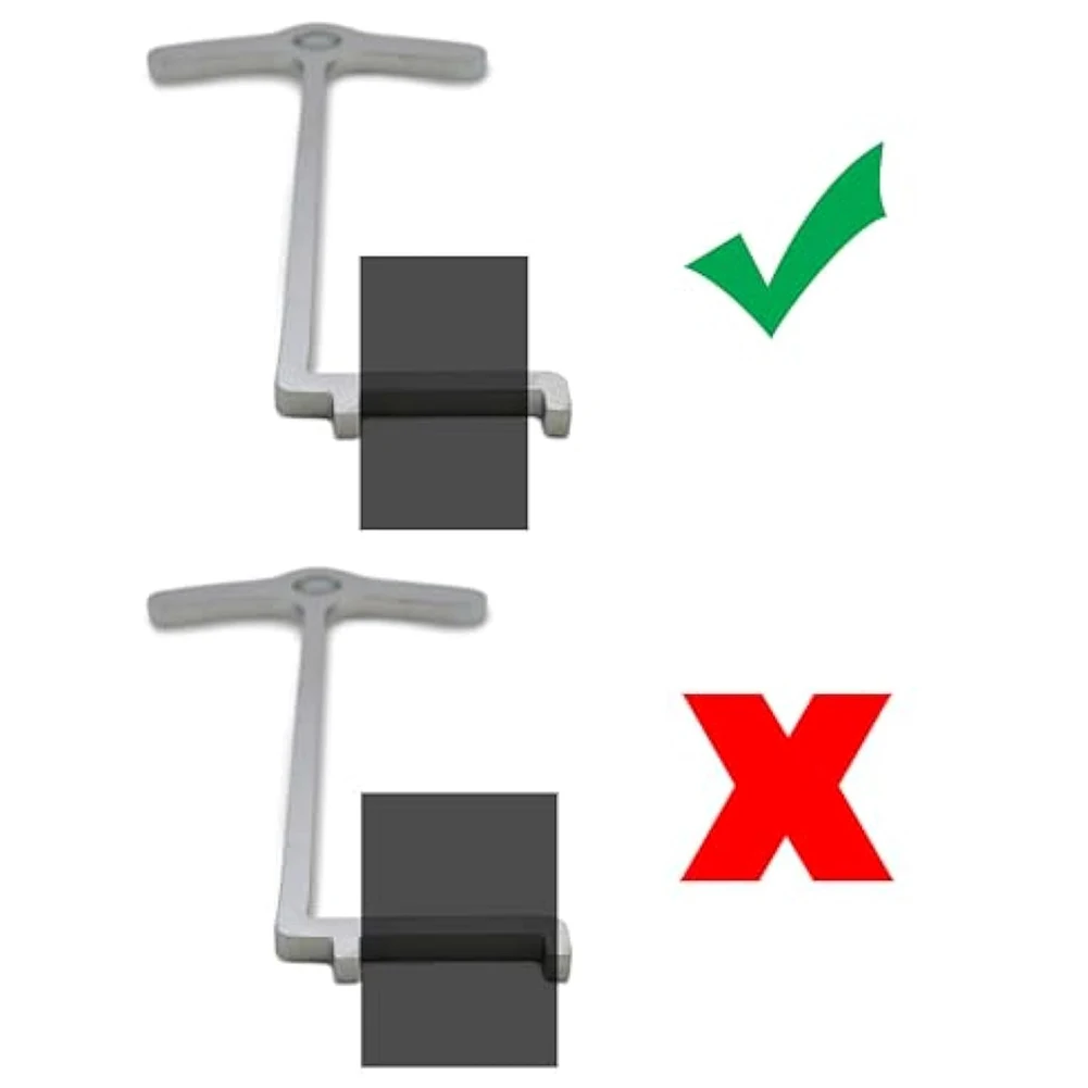 Probador de correa de distribución de coche G-0109-6, herramienta de prueba de correa de distribución automotriz, medidor de desgaste de correa profesional para PureTech 1,0 1,2 3 cilindros