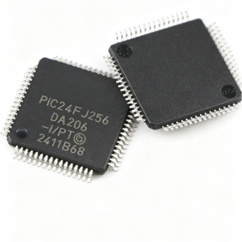5PCS PIC12F617-E/SN PIC24FJ256DA206-I/PT PIC24FJ256GA206-I/PT PIC16F684-I/P PIC16F874-20I/P TC4420VOA