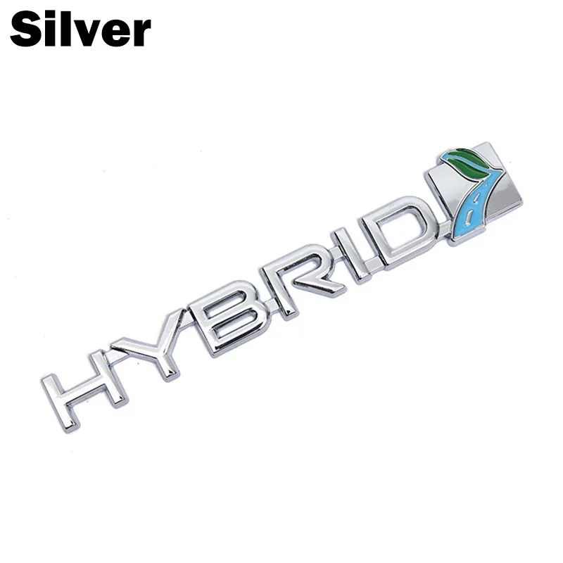 ملصق سيارة OTOKIT شعار هجين شعار شارة ملصق مائي لسيارة Toyota Auris Prius RAV4 YarisTouring Honda Civic City Ford Ecosport Fusion #5