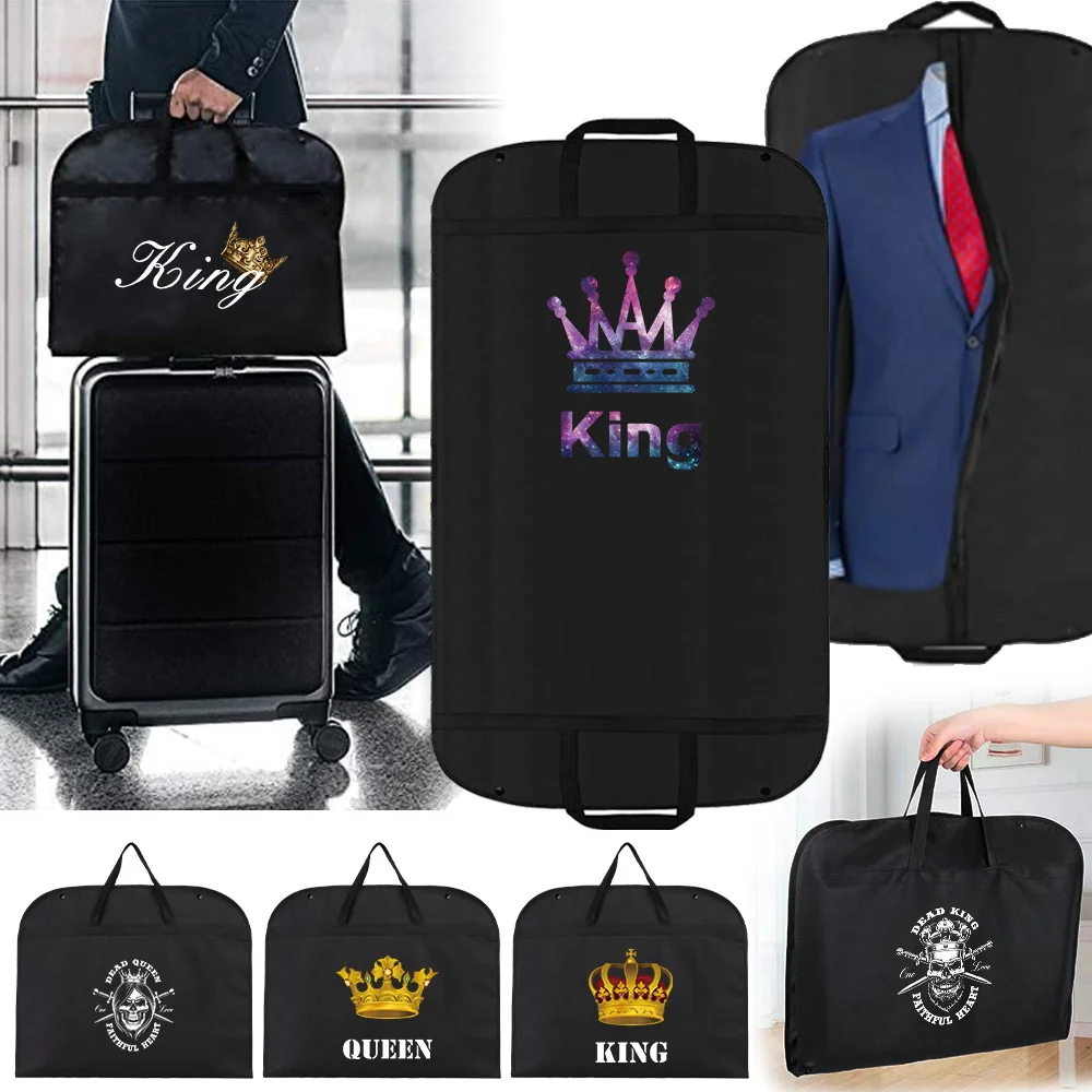 

Suit Coat Dust Cover Garment Bag Moisture-Proof Clothing Hanging Storage Clothes Cover Banquet Organizer Western Suit Coat Bags