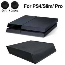 Soft Dustproof Cover Case For PS4 Slim/Pro For Sony Playstation 4 Game Console Controller Dust Proof Canvas Sleeve For PS4 Pro