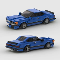 MOC Racing Car City Sports Building Blocks Bricks Kids Toy Supercar Racers Creative Garage Vehicle F1 Technique