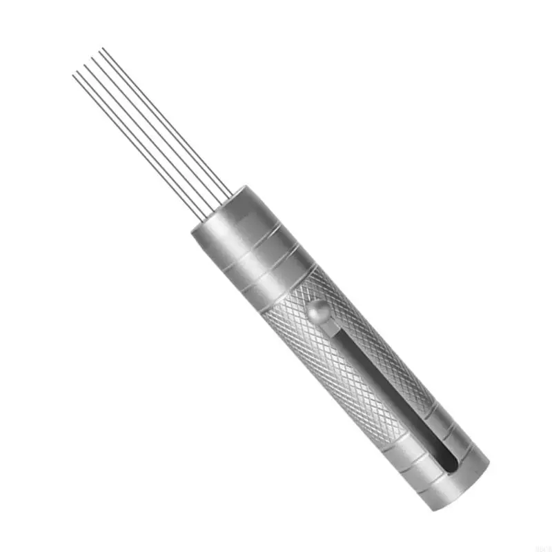 M6CB Distributor Kopi Kopi Kopi Stainless Steel Portabel Kopi Pengaduk Powder Kopi yang Dapat Dipukulkan Untuk Pencinta Kopi