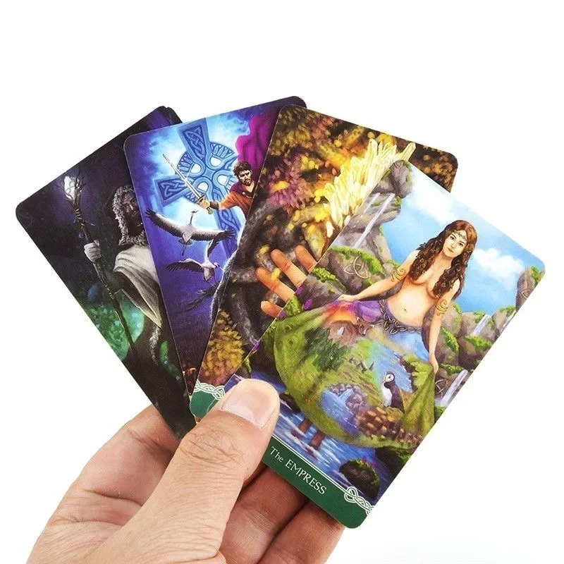 Universele Keltische Tarot 78-kaarten dek Floreana Nativo spel met e-gids bord waarzeggerij lezen liefde maan dichtbij mij beginners