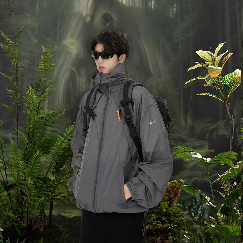 

Men's Outdoor Lightweight Cool Feeling UPF50 Sun Protection Jaet Functional Windproof Anti-Uv Lightweight Breathable Jaet