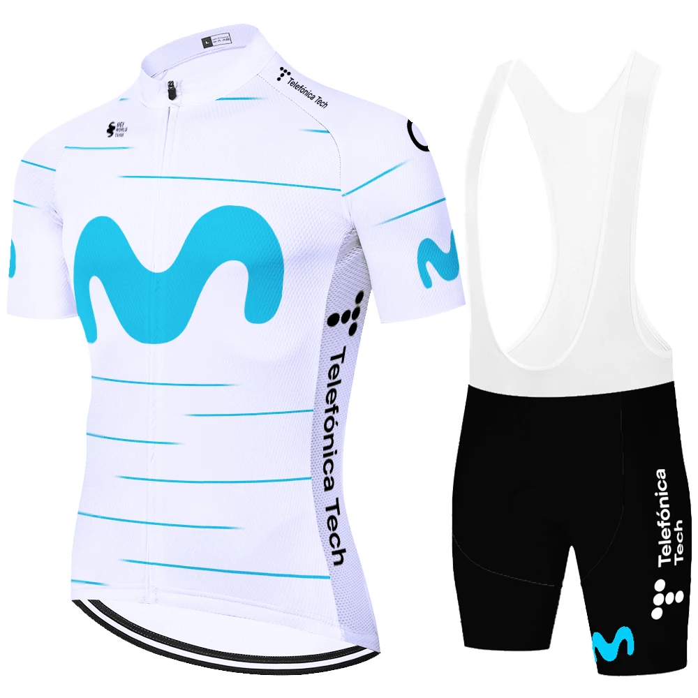 2023 Team Movistar cycling jersey men ropa ciclismo hombre verano Jersey Men Summer Bike Jersey suit Bike Bicycle Wear