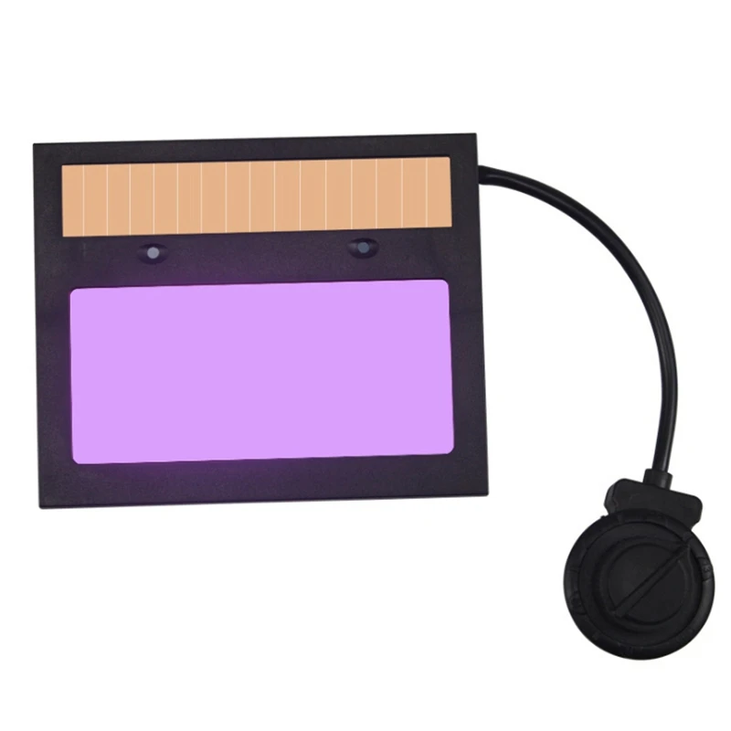 Solar Auto Escurecimento Soldagem Lens Painel, máscara de capacete, filtragem automática, abajur óculos