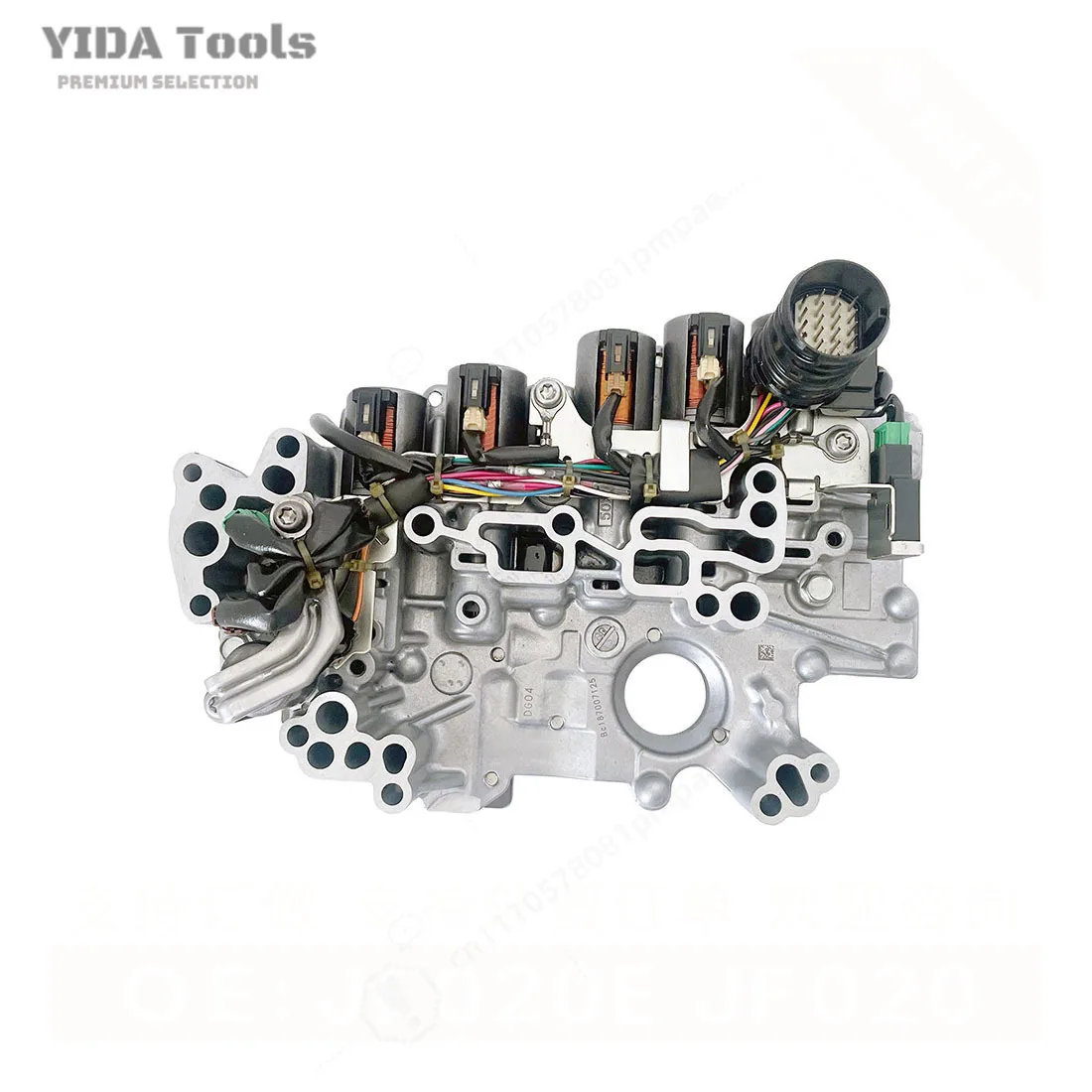 YIDA JF020E / JF020 Transmission Valve Body With Solenoid & Wiring Harness, Remanufactured Gearbox Control Assembly Spare Part