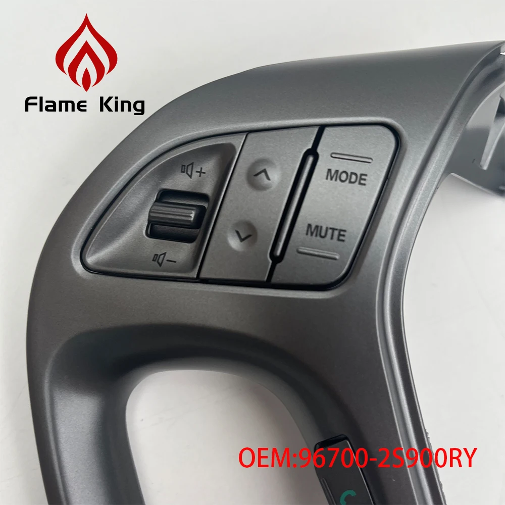 Flame king OEM 967002S100 Multi-function Steering Wheel Button Volume Adjustment Cruise Fixed For 2010-2015 Hyundai Tucson IX35