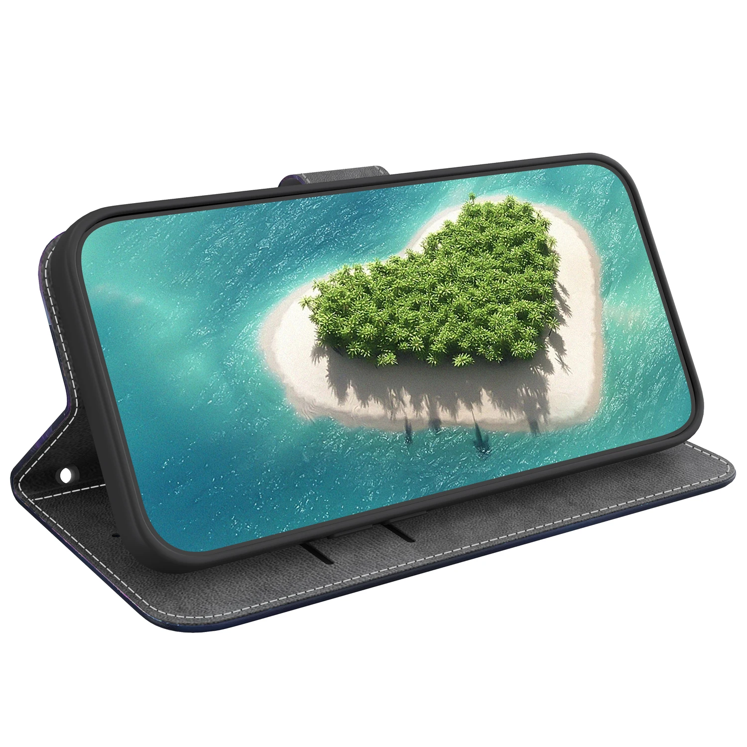 Etui na telefon Beauty do Samsung Galaxy A57 A37 A27 A17 A07 A56 A36 A26 A16 A55 A35 A25 A15 A54 A34 A14 A24, skórzane etui z klapką — zdjęcie produktu 3