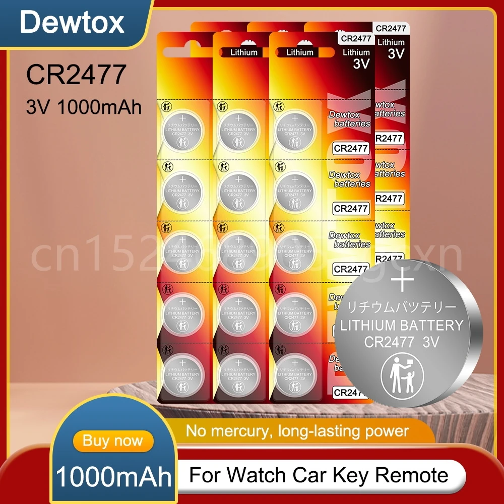 CR2477 3V litowe baterie guzikowe 1000mAh EB-CR2477 CR2477T BR2477 DL2477 ECR2477 zdalny rozpoznawacz śledzący