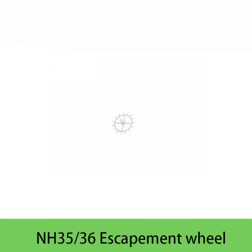 

Watch accessories NH35 NH36 movement horse wheel escapement wheel mechanical horse wheel escapement fork