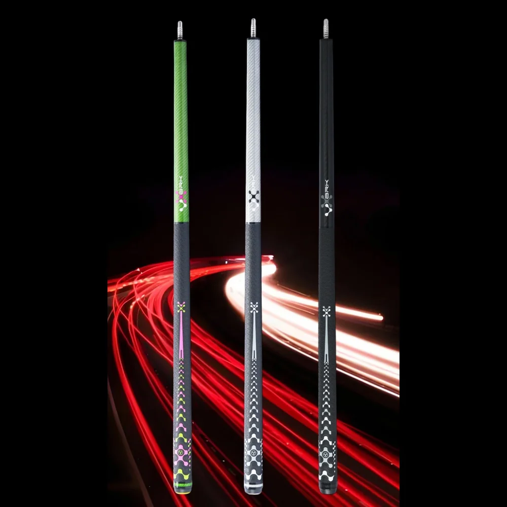 

58Inch Sport Wrapper Carbon Fiber Break Punch Billiard Pool Cue Stick 12.9mm