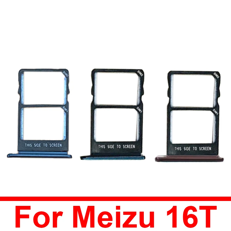 

Sim Card Tray For Meizu 16T Sim Card Holder Card Reader Replacement Parts