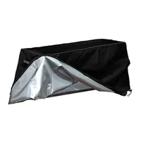Cubierta para tabla de abdominales, cubierta para banco de Fitness, almacenamiento fuera de temporada, tela Oxford 420D, dobladillo con cordón ajustable, fácil de limpiar