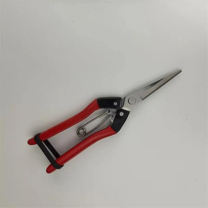 Pointed Scissors Convenient Ergonomic Design Non-slip Handle Fits The Palm Ease Of Use Flower Pruning Garden Fruit Shears Cozy