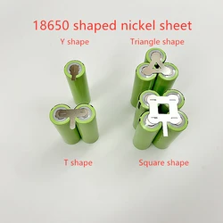 18650 Battery SPCC Nickel Strip Fixed Shape Nickel Plate  Connection Plate  30PCS