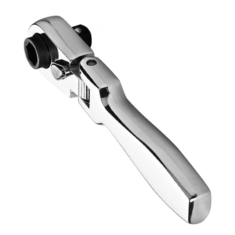 

ABLL-2 в 1 гаечный ключ с трещоткой 1/4 двусторонний 72 зубца быстрый гаечный ключ отвертка торцевая насадка DIY инструмент для ремонта