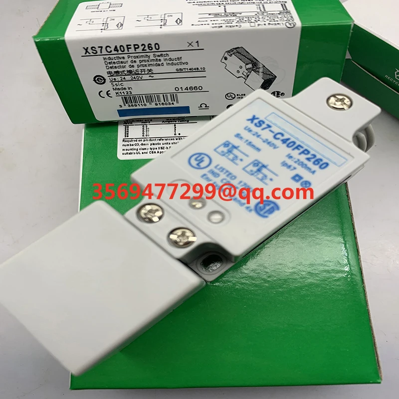 Novo sensor de interruptor de proximidade spot XS7-C40FP260H29C