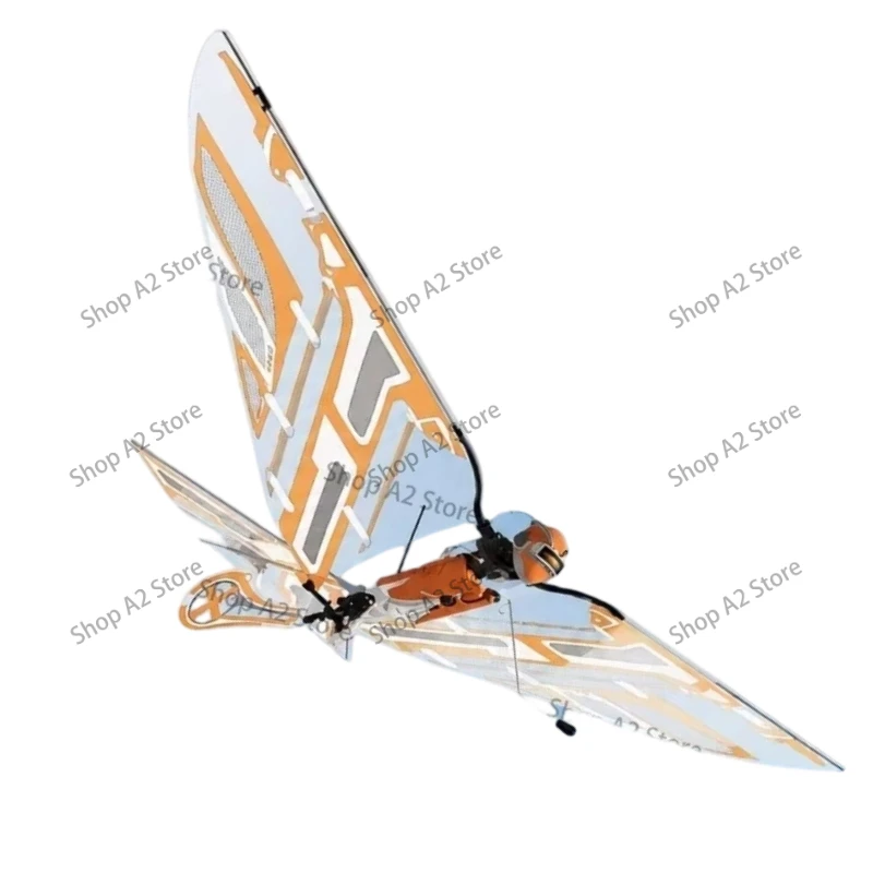 Intelligent Bionic Dragonfly RC Drone, Automatic Flapping Wing Aircraft, Remote Control Bionic Bird Plane for Indoor & Outdoor