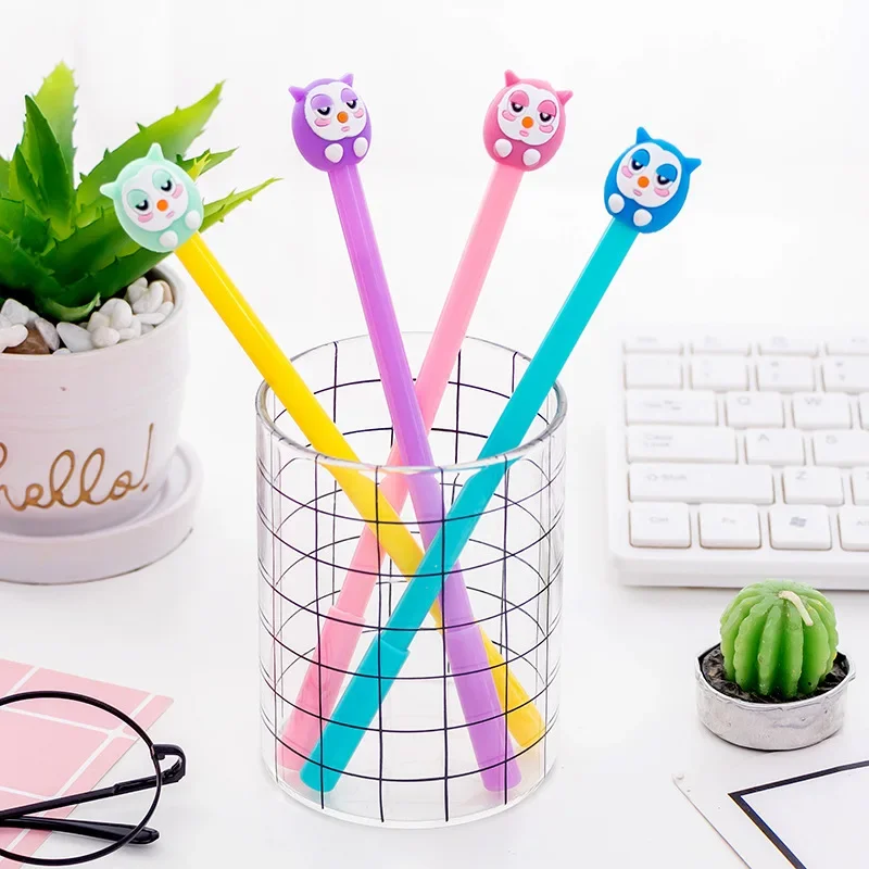 

Creative Cute Owl Baby Neutral Pen Black 0.5 Water Signature Neutral Wholesale Manufacturer