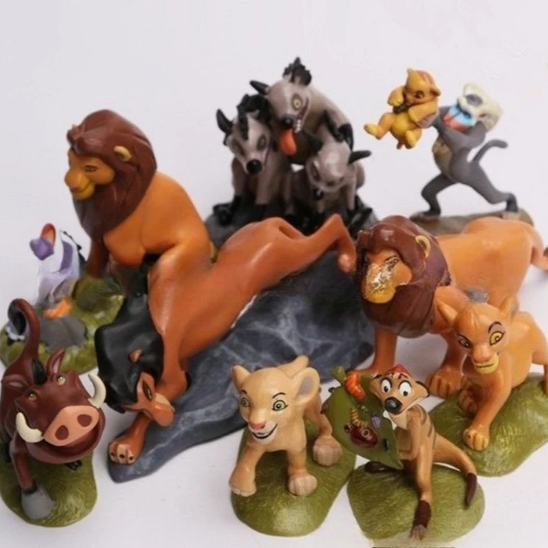 Король Гвардии Льва Каваи Фигурки из мультфильма Кион Симба Бонга Бесвер Фури Ono ПВХ Фигурка Подарок на день рождения для детей Подарок