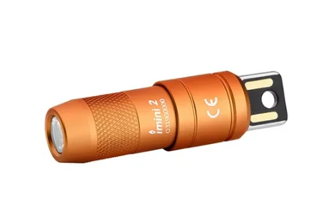 Olight imini 2 50 lumens mini flashlight,waterproof IPX6, integrated USB plug, rechargeable for use
