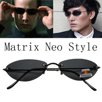 New Fashion Matrix Neo Style Ultralight Polarized Sunglasses Men Rimless Driving Sports Brand Sun Glasses Oculos De Sol