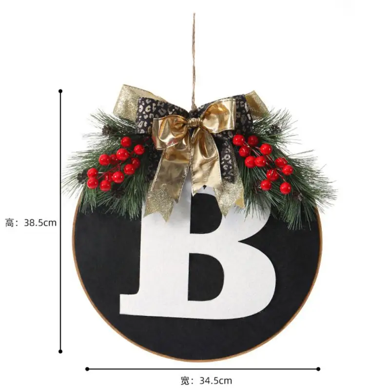 2/3/5PCS Door Hanging Simple And Stylish Convenient Christmas Decoration Pendant Durable Beautiful Holiday Decorations Wreath