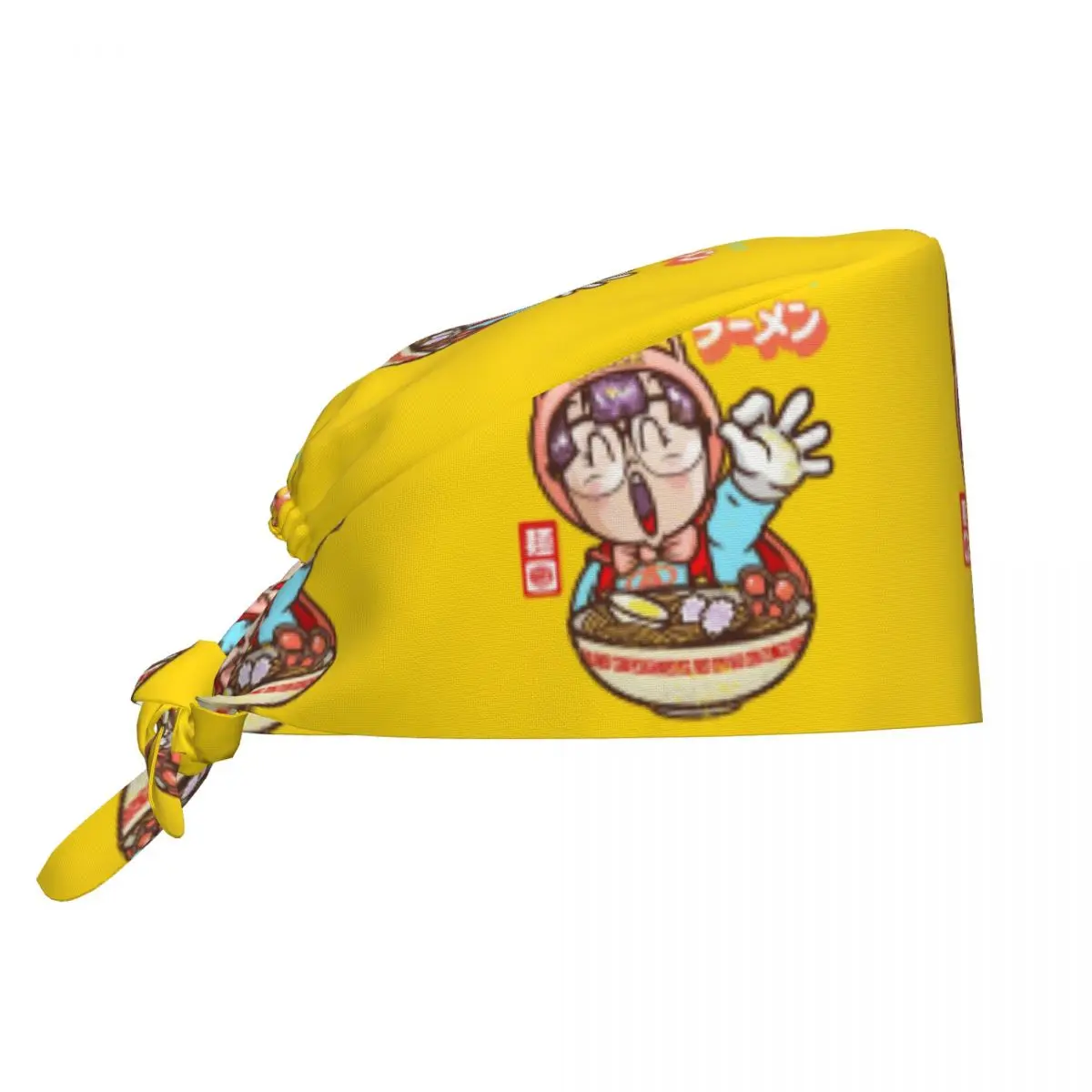 ドクタースランプ スクラブキャップ ヴィンテージ アラレ病院 医療看護外科用キャップ 男女兼用 ラボ医師 スパ作業用キャップ 帽子