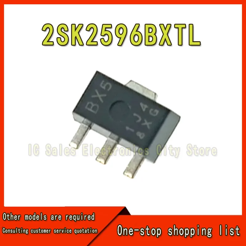 (10 Stuk) 100% Nieuwe 2SK2596 2SK2596BXTL 2SK2596BXTL-E BX5 Sot-89 Chipset