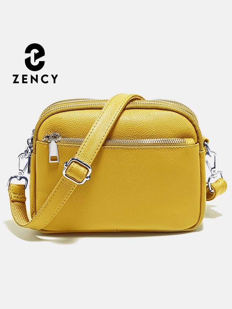 Wielofunkcyjna żółta letnia torba na ramię Zency dla kobiet, wodoodporna torebka crossbody, torba biznesowa, torba na ramię, torebka.