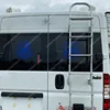 알루미늄 합금 RV 후면 등반 사다리 다목적 접이식 사다리 캐러밴 RV에 적합한 야외 미끄럼 방지 장착 사다리 4