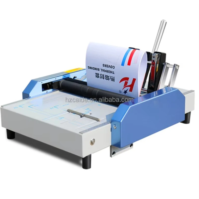 

WDZY-1C Desktop Manual Saddle Stitch Booklet Maker Book Binding and Folding Machine for Office and School Use