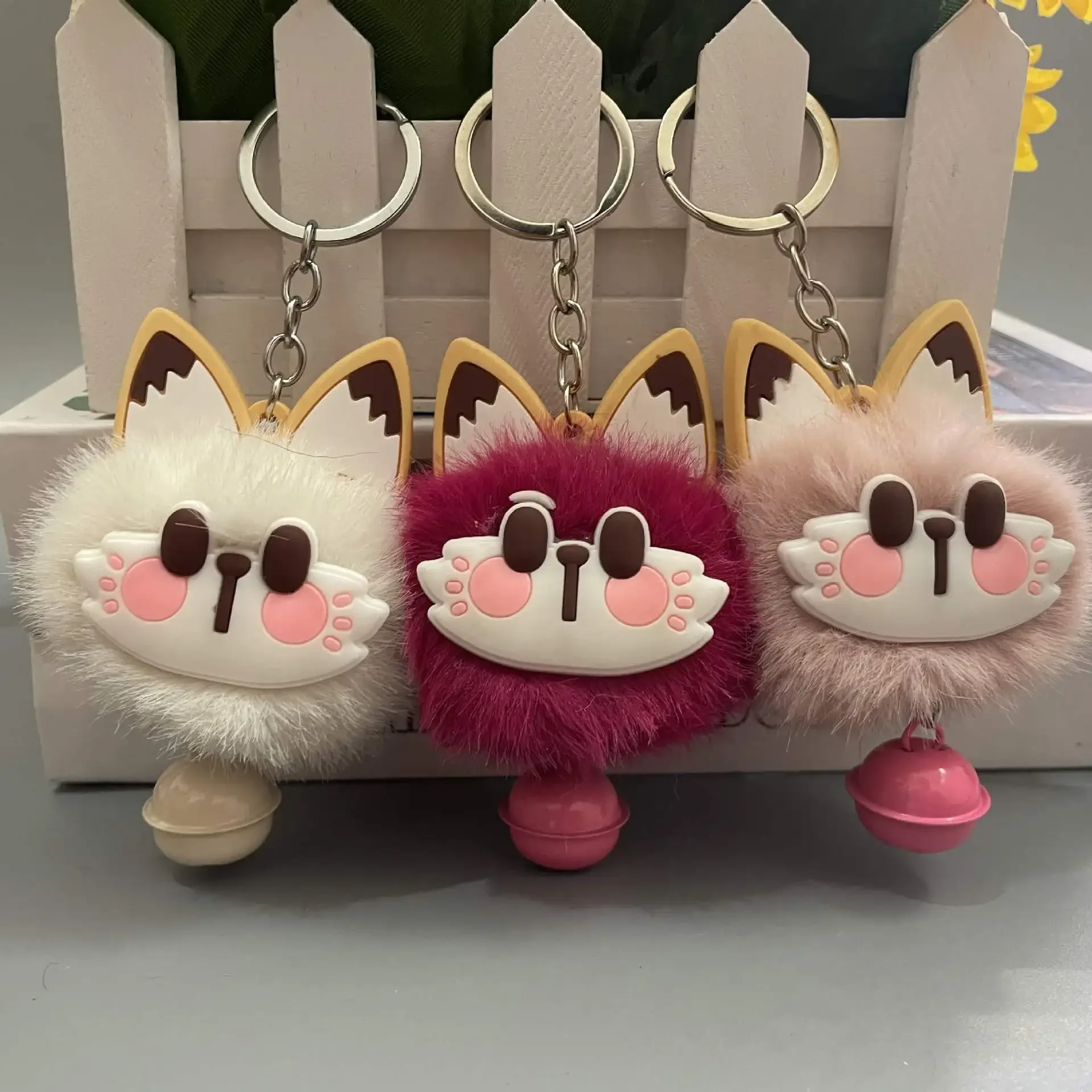 Kawaii Lucky Cat Stuffed Animals, Pingente De Mochila De Pelúcia Criativa, Maitresse Ecole Presente para Amigo