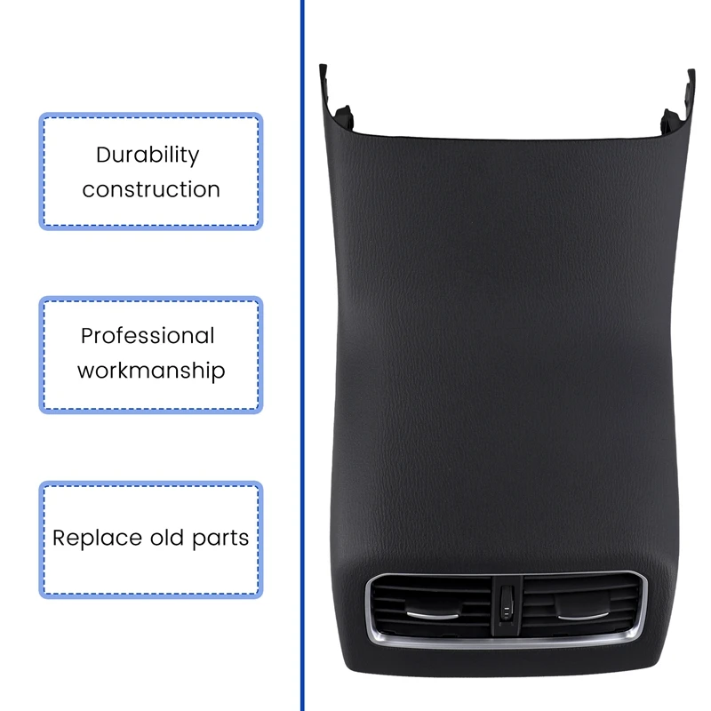 Black Rear Air Outlet Vent Trim Frame for Mazda CX-5 2017-2021 New Arrivals in Stock