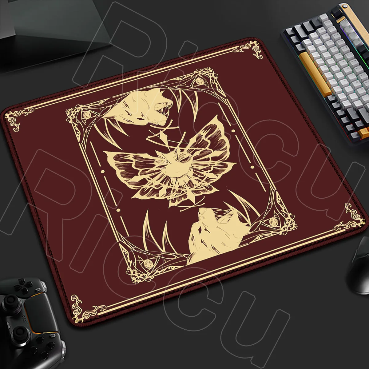 

XL Totem pattern Small Size MousePad Gaming Mouse Pad Laptop Design Non-slip Desk mat Office Mats Gamer 18X22CM Carpet Coaster