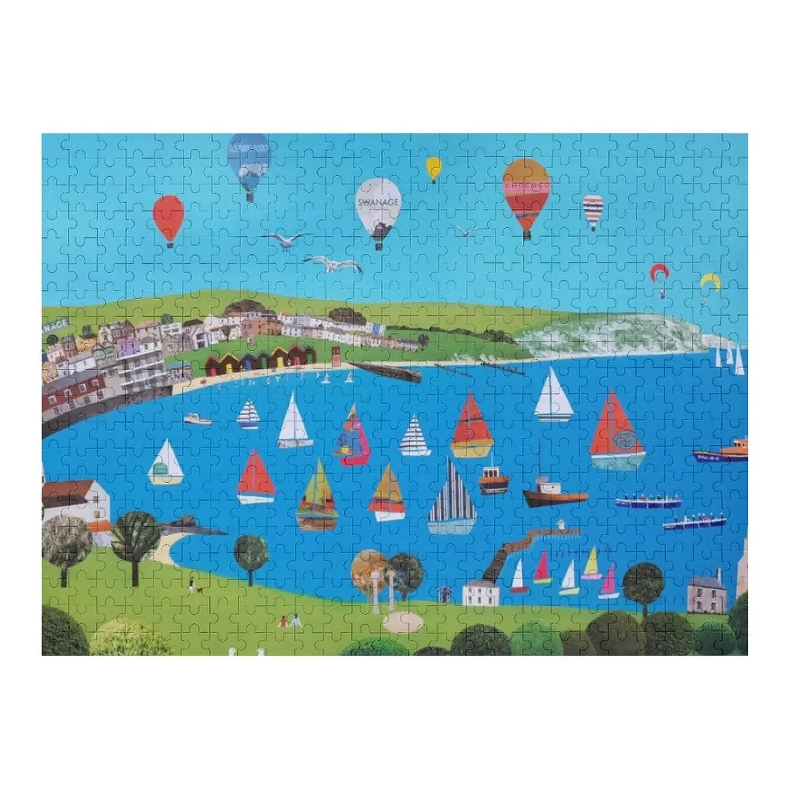 

Swanage, Dorset Jigsaw Puzzle Customized Toys For Kids Custom With Photo Puzzle