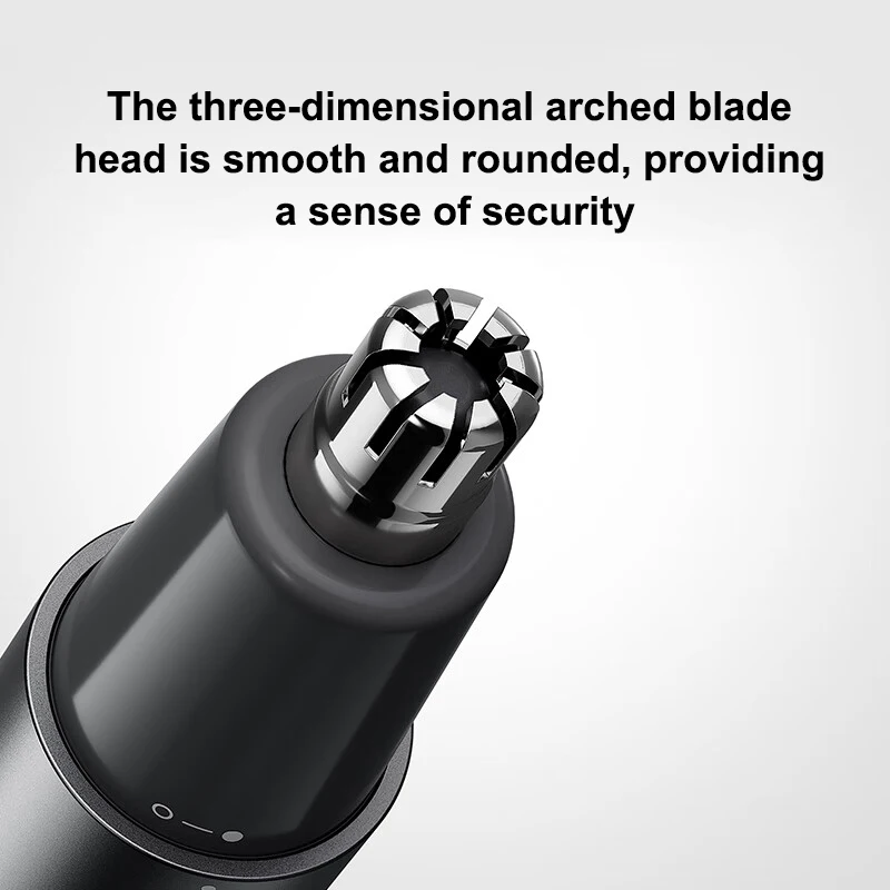 Xiaomi Mijia Electric Nose Hair Trimmer Portable Nose Ears Hair Eyebrow Trimmer for Men Rechargeable Painless Clippers