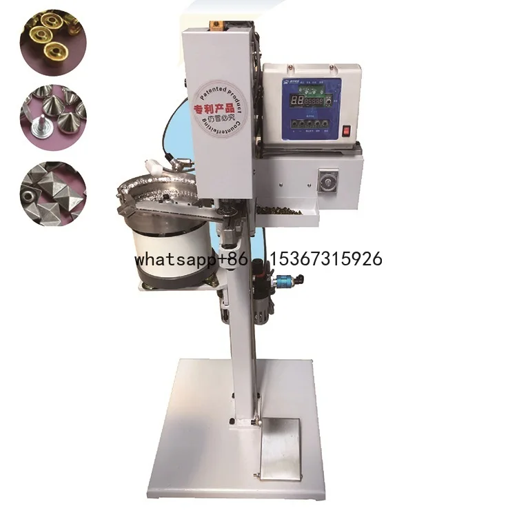 Hand Operated Metal Riveting Weaving Used Button Hole Sewing Machine