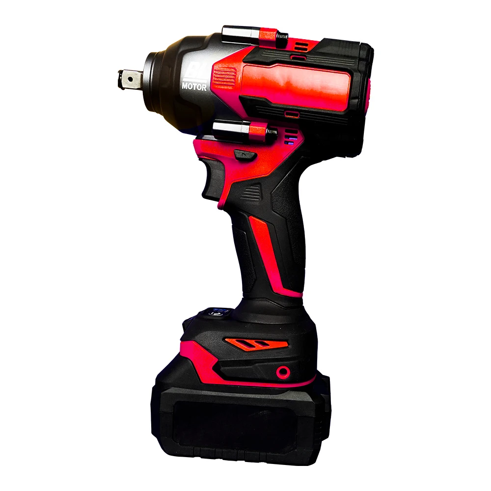 

High Torque Power Tools Lithium Battery Charger Cordless Electric Impact Wrench