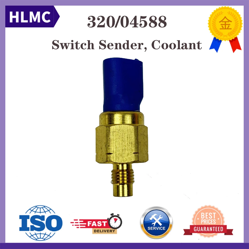 Construction Machinery Parts Water Temperature Sensor 320/04588 320/A4901 For JCB 214 216 3CX 3D 1400B 1550B