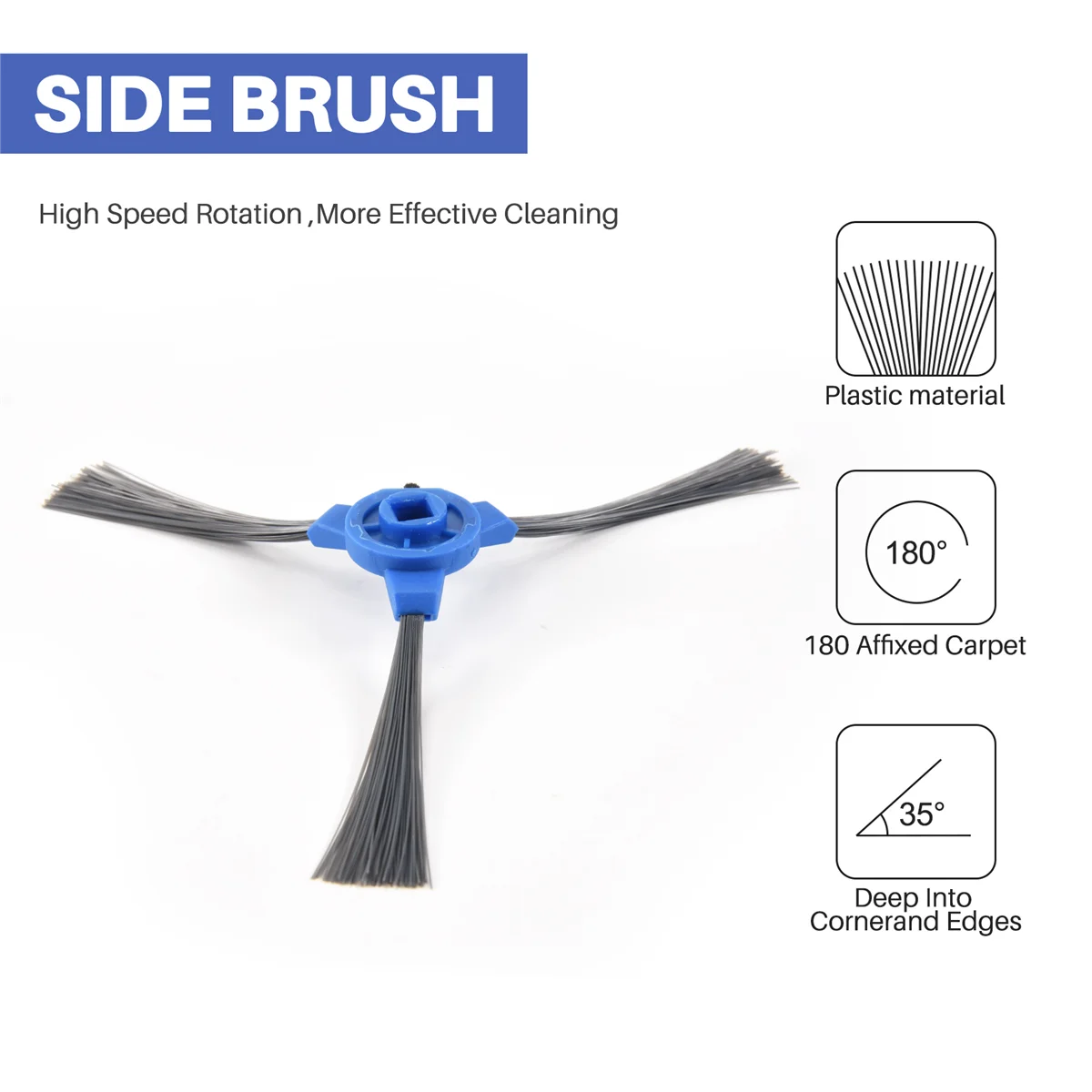 N89R Side Brush Filter for Eufy Robovac G10 Hybrid Replacement Robot Vacuum Cleaner Part Accessories
