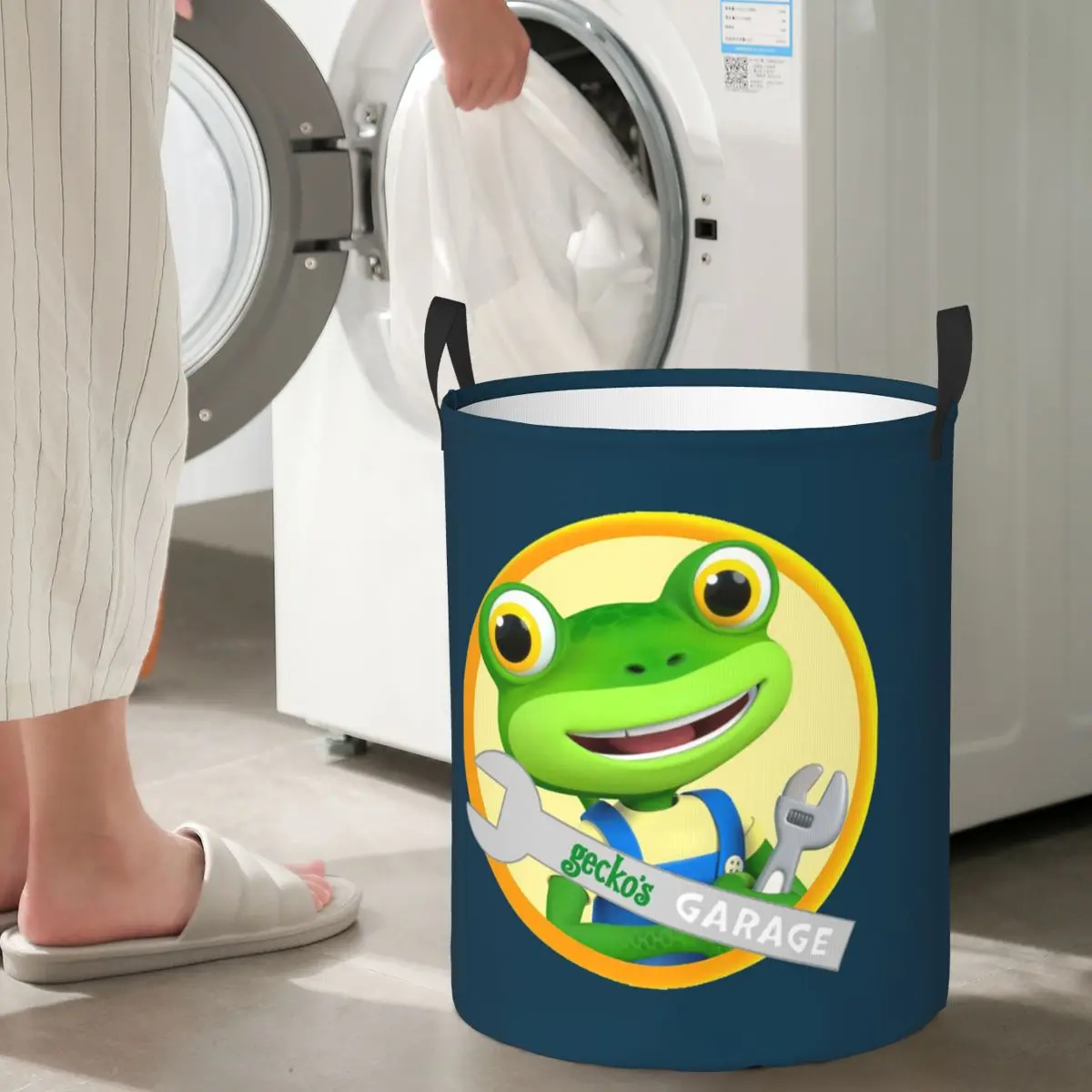 

Gecko Гаражные складные корзины для белья Корзина для хранения грязной одежды и игрушек Домашний органайзер Коробка