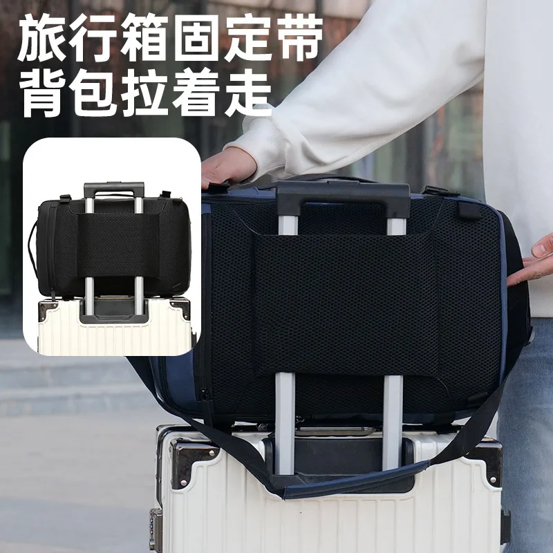 

One pack of multi-purpose large-capacity schoolbag for travel and commuting high-end sense and dirt-resistant multi-functional