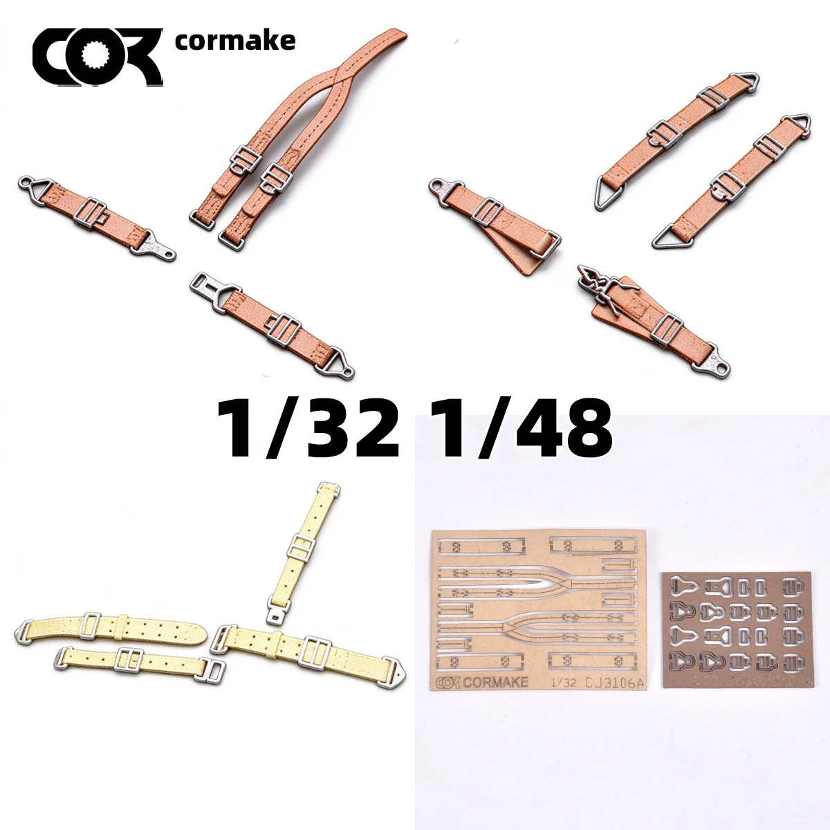 1/32 1/48 Scale Model Kit Conversion Parts Diorama Building GER USA JPN UK Aircraft Pilot Standard Seat Belt Accessory