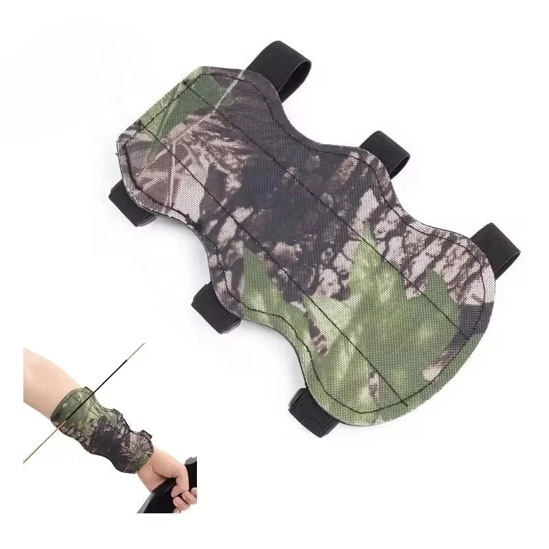 Archery Arm Guard Hunting CS Tag Combat Traditional Recurve Bow Adjustable Outdoor Sport Forearm Protector Training Tool