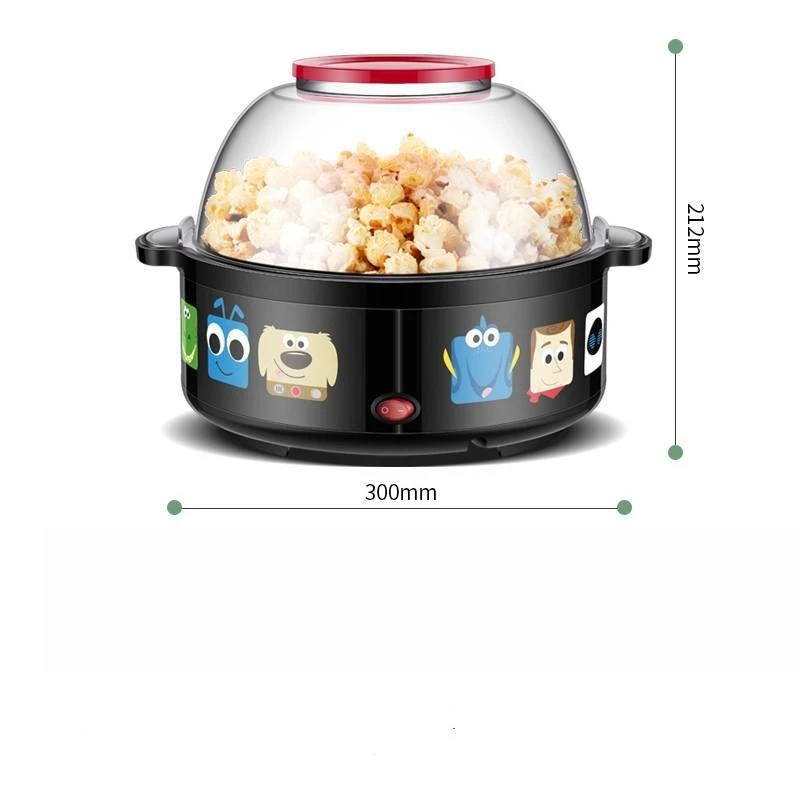 Stirring large capacity popcorn machine